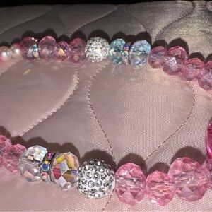 Phone Pink charm accessories
